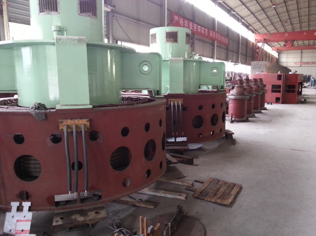 Generator listrik ramah lingkungan Riner stainless steel Kaplan Turbin air Hydro Generator dengan kecepatan nominal 100-1500r/min