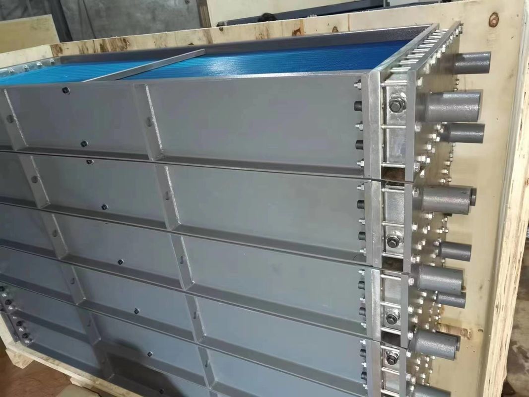 500x500x500 Mm Air Oil Cooler Oil Cooler Untuk Turbin Hidro Didesain Untuk Mengatasi Kisaran Viskositas Minyak 10-500 CSt