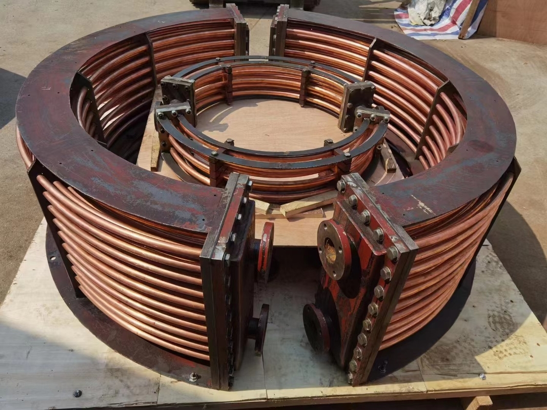 Penukar Panas Pendingin Air untuk Pendingin Oli | Radiator Oli Hidrolik Industri | Desain Tahan Korosi untuk Sistem Turbin/Kompresor Udara/Pendingin