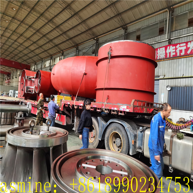 Tensi tinggi Francis Turbine Generator - 10kV stainless steel material runner