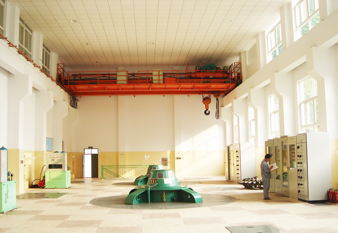 Kaplan Hydro Turbine Generator 5-50m Nominal Kepala 220-11000V Nominal Tegangan