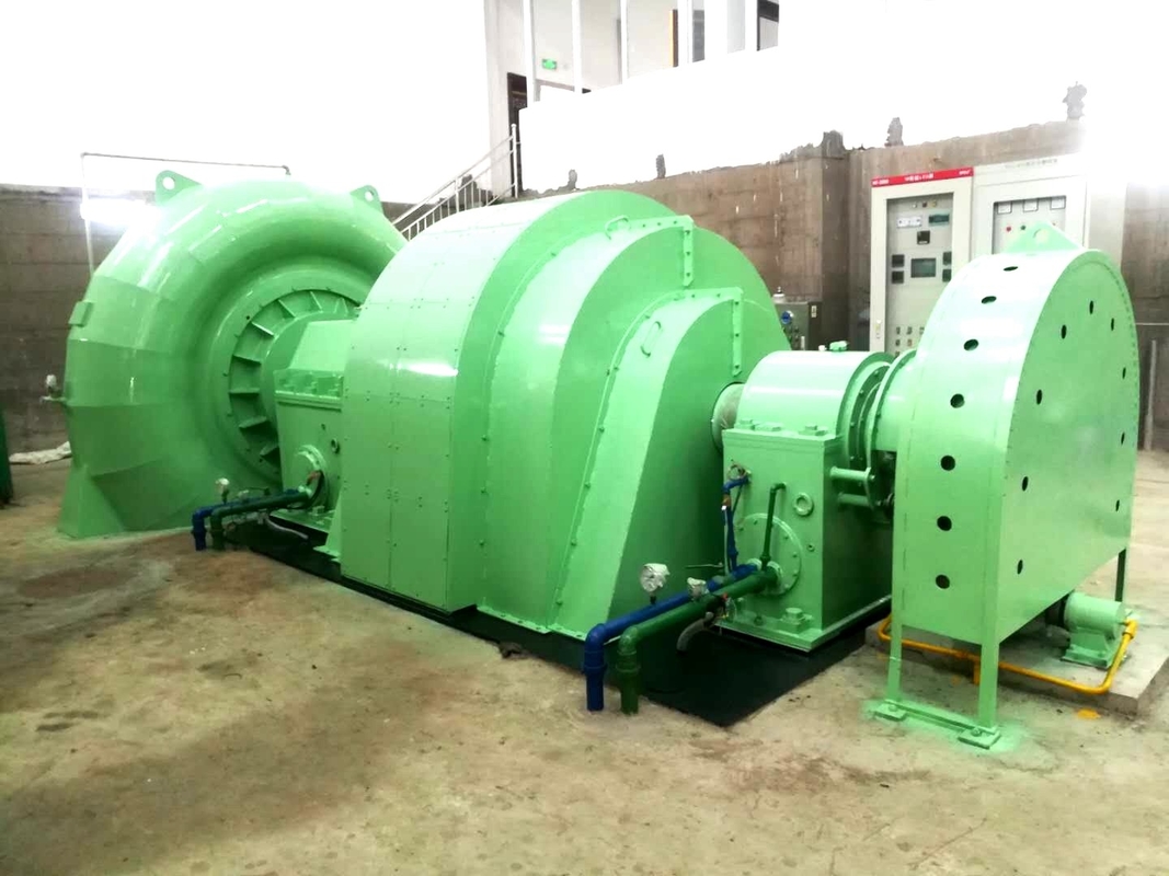 Generator Turbin Air yang andal dengan katup bola gerbang kupu-kupu untuk pembangkit listrik kecil