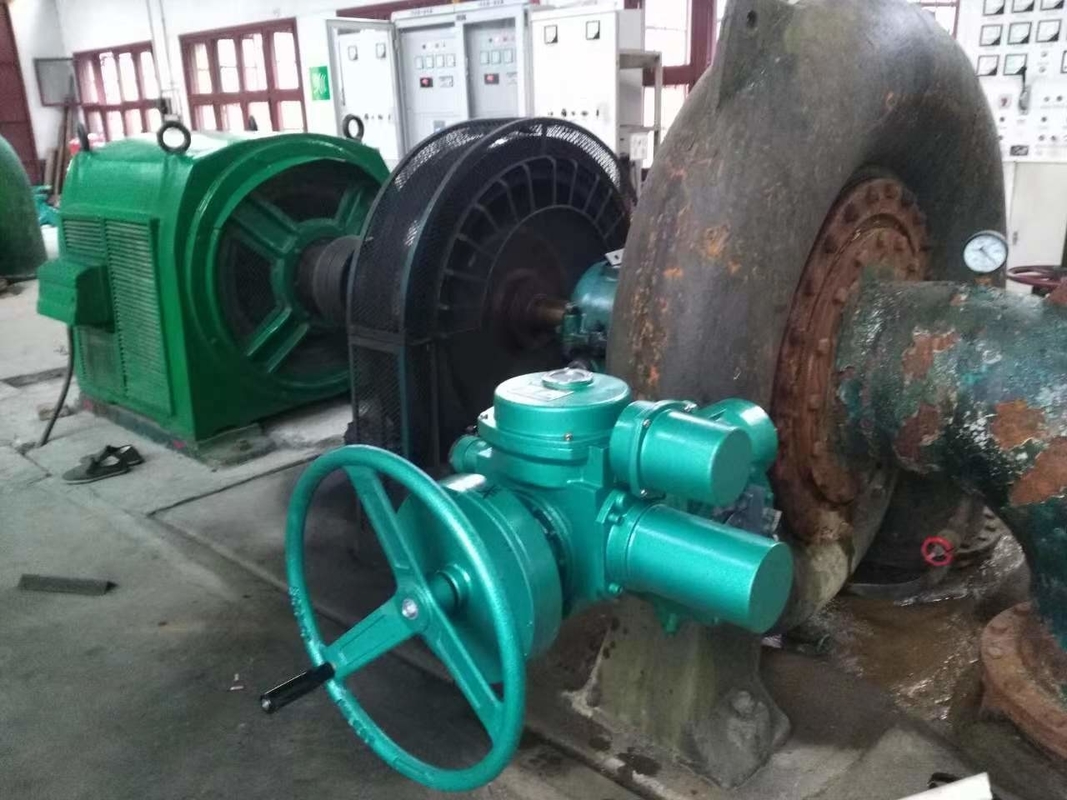 Turbin air kepala tinggi baja dan stainless steel dengan umur 50 tahun