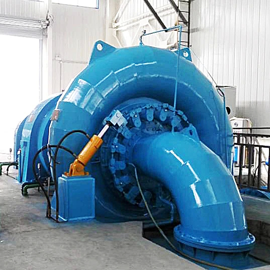 450-1000 RPM Turbin Air Untuk Produksi Energi Berskala Besar 200kw-20mw Daya Keluar