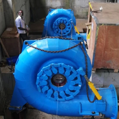 450-1000RPM Nominal Speed Francis Turbine Generator untuk kinerja vertikal atau horizontal