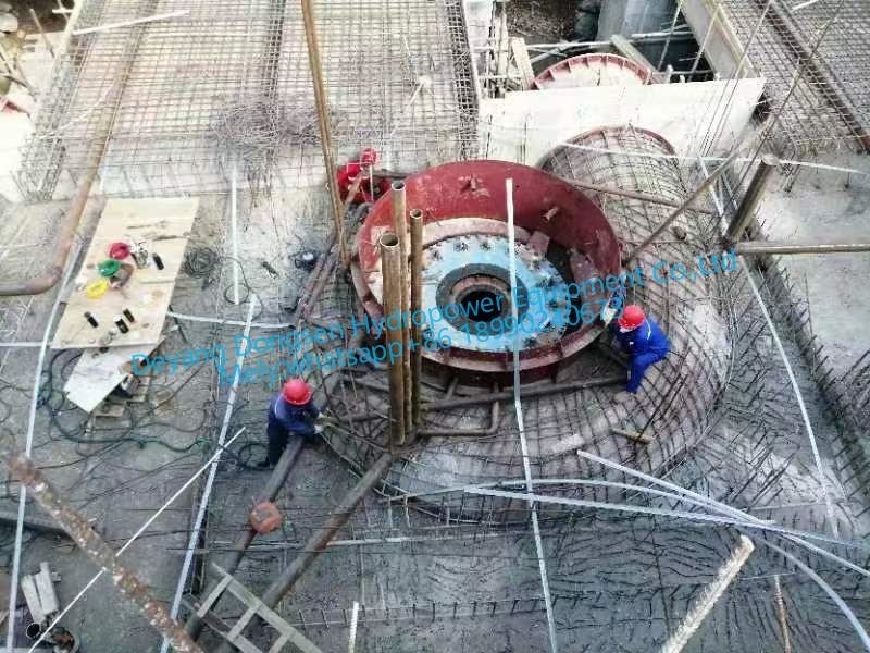 450-1000RPM Nominal Speed Francis Turbine Generator untuk kinerja vertikal atau horizontal