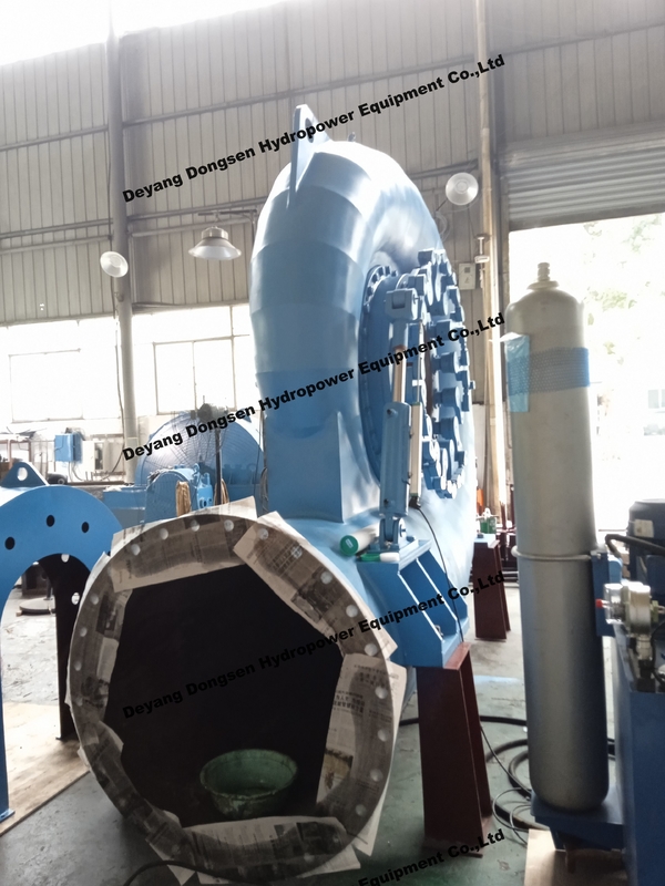 Pembangkit listrik dengan kapasitas tinggi Francis Turbine Generator 300KW-20MW Efisiensi nominal 90%-96%