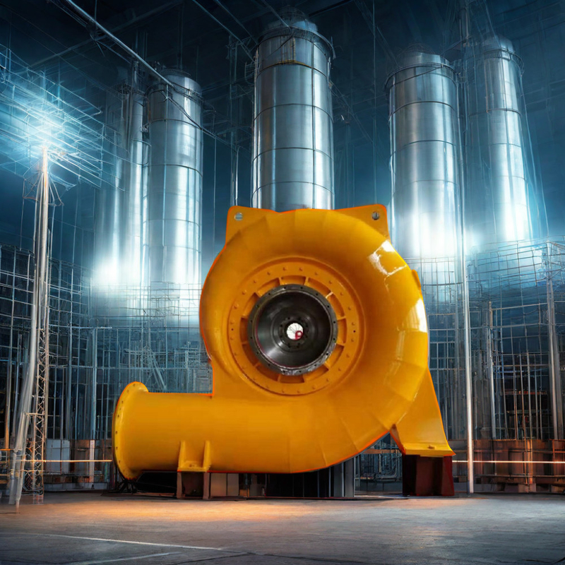 Kontrol otomatis Francis Turbine Generator dengan nominal kepala air 20m-300M / Efisiensi nominal 90%-96%
