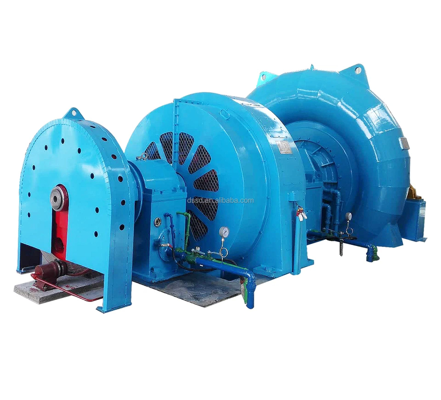 Francis Turbine Generator untuk Pembangkit Listrik Kecil Digunakan di Dunia