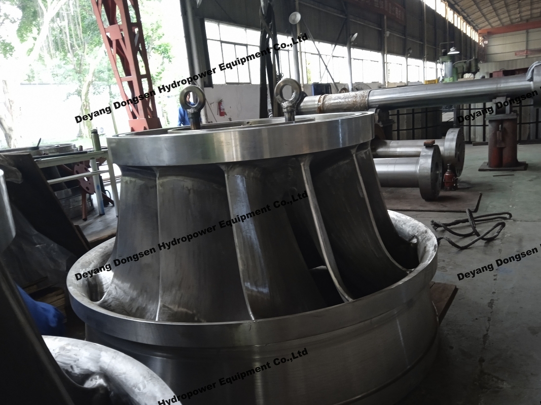 Generator Turbin Hidro Baja / Baja Berkualitas 90-96% Untuk Kepala Air 5m-500m