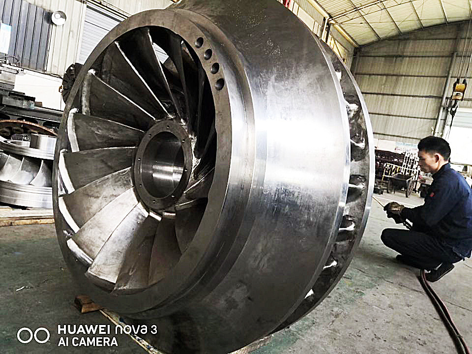 450-1000RPM Kecepatan Nominal Francis Turbin Air Generator untuk pembangkit listrik tenaga air