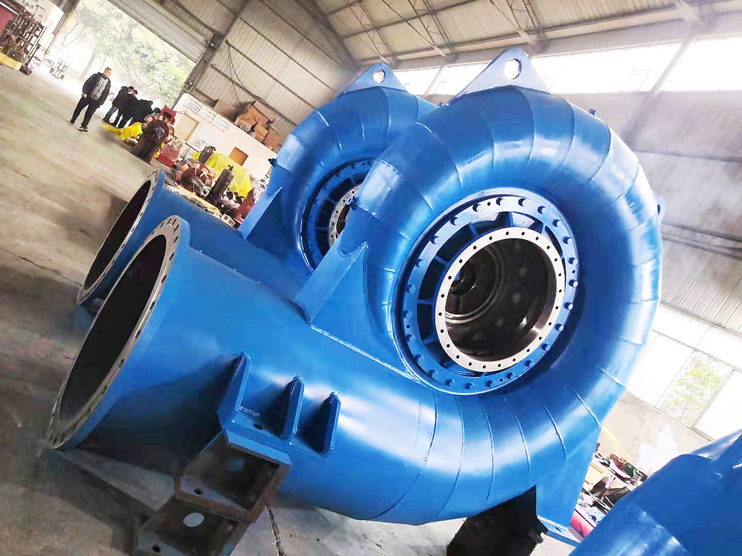 Francis Hydro Turbine Generator dengan Efisiensi 88-96% untuk Frekuensi 50HZ/60HZ dalam Generasi Listrik Tenaga Air