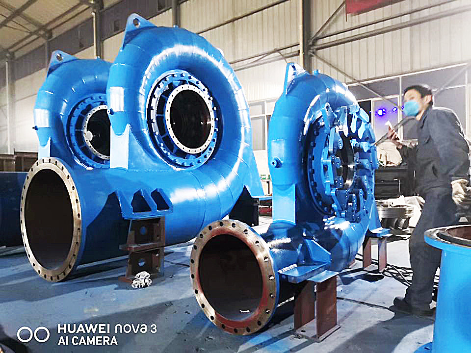 Generator turbin air tanpa sikat silikon 300-3000 rpm Kisaran kecepatan 200kw-20mw Daya keluar
