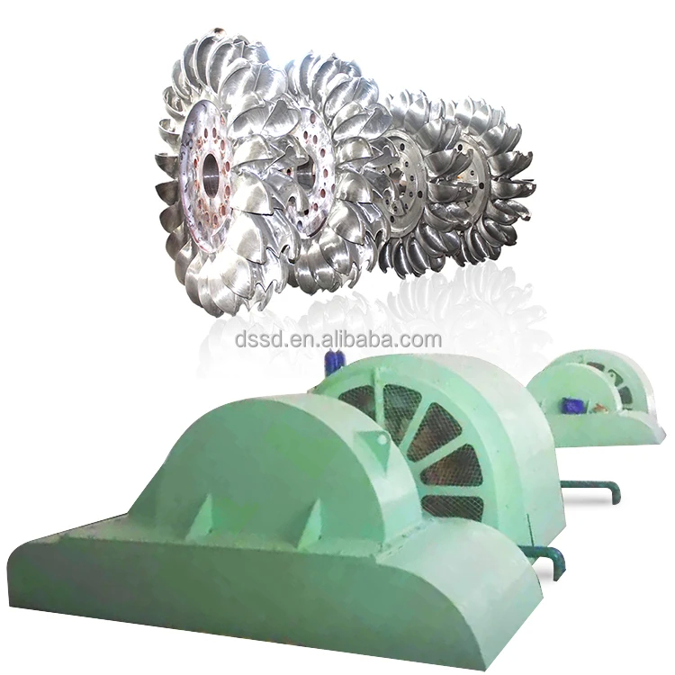 Daya Turbin Air Vertikal Generator tanpa sikat 200kw-20mw 450-1000 RPM 220V-690V
