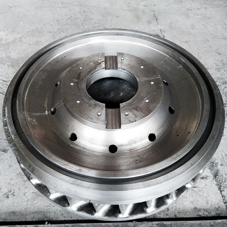 Precision Hydro Turbine Runner Dengan Blade yang Bisa Berubah Anti korosi dengan stainless steel atau baja karbon