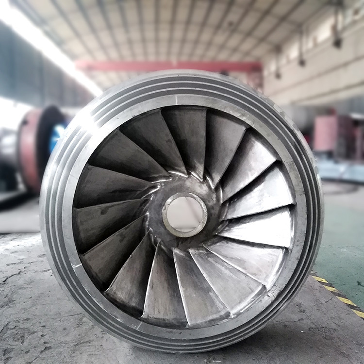 Precision Hydro Turbine Runner Dengan Blade yang Bisa Berubah Anti korosi dengan stainless steel atau baja karbon