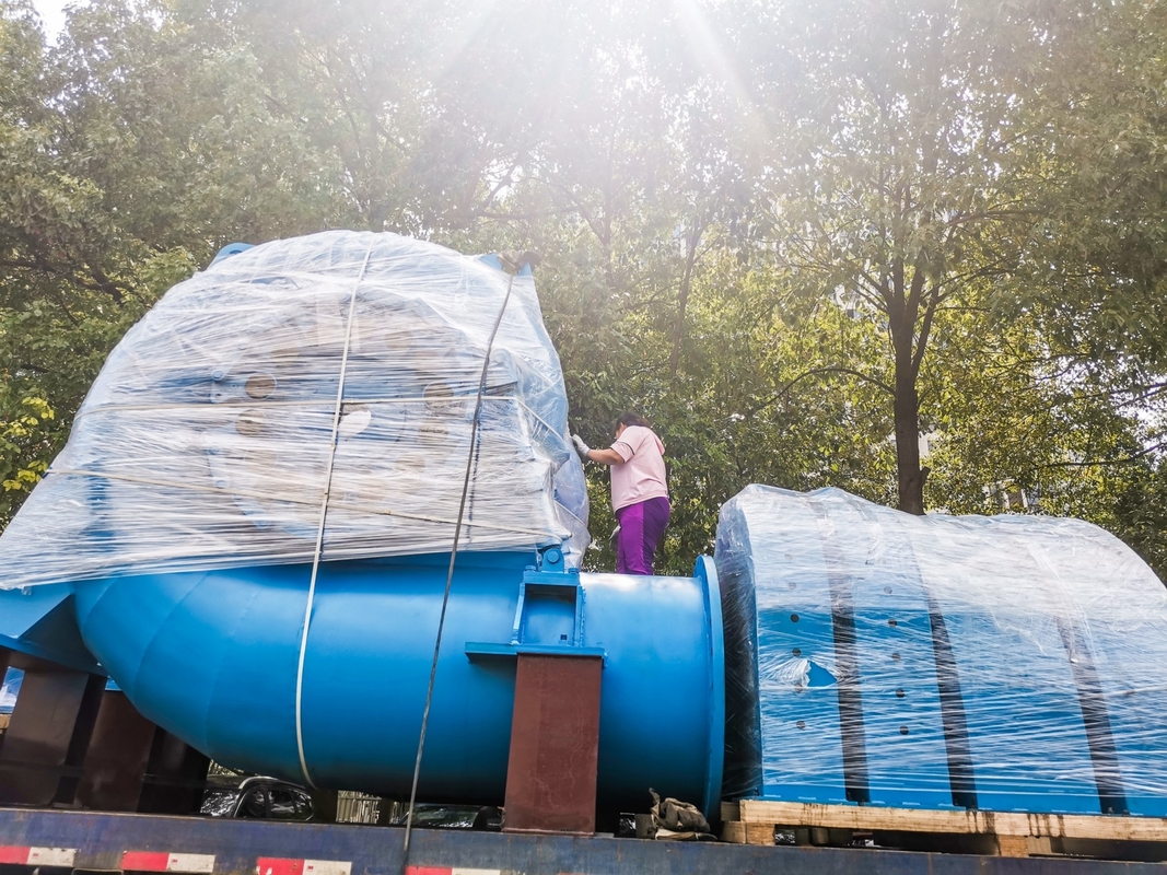 Generator turbin air tanpa sikat vertikal/horisontal dengan kecepatan 450-1000 rpm dan efisiensi tinggi