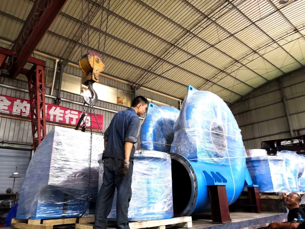 200kw-20mw Kapasitas Generator Turbin Hidro Model yang disesuaikan untuk aplikasi kepala air 5m-500m