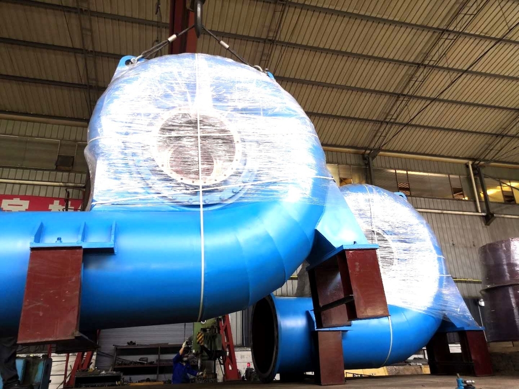 200kw-20mw Kapasitas Generator Turbin Hidro Model yang disesuaikan untuk aplikasi kepala air 5m-500m