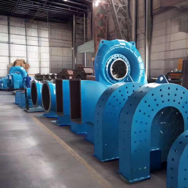 Generator Turbin Hidrofrekuensi 50HZ dengan Efisiensi 88-96% dan Kapasitas Tinggi 300kw-20mw