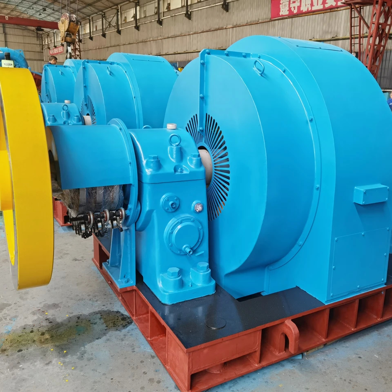 Generator Turbin Hidro Kaplan 100-20MW 0,8-0,9 Faktor Daya Warna yang Disesuaikan