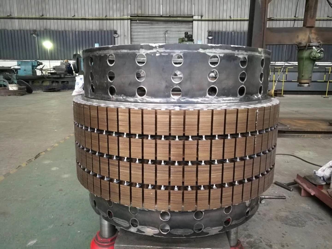 100-1000A Rated Current Air / Minyak Dingin besi cor / stainless steel Pelton tipe turbin generator