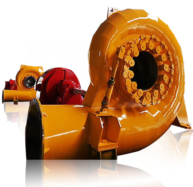 Generator Turbin Francis vertikal atau horisontal 400V 800V 6.3kV 10kV
