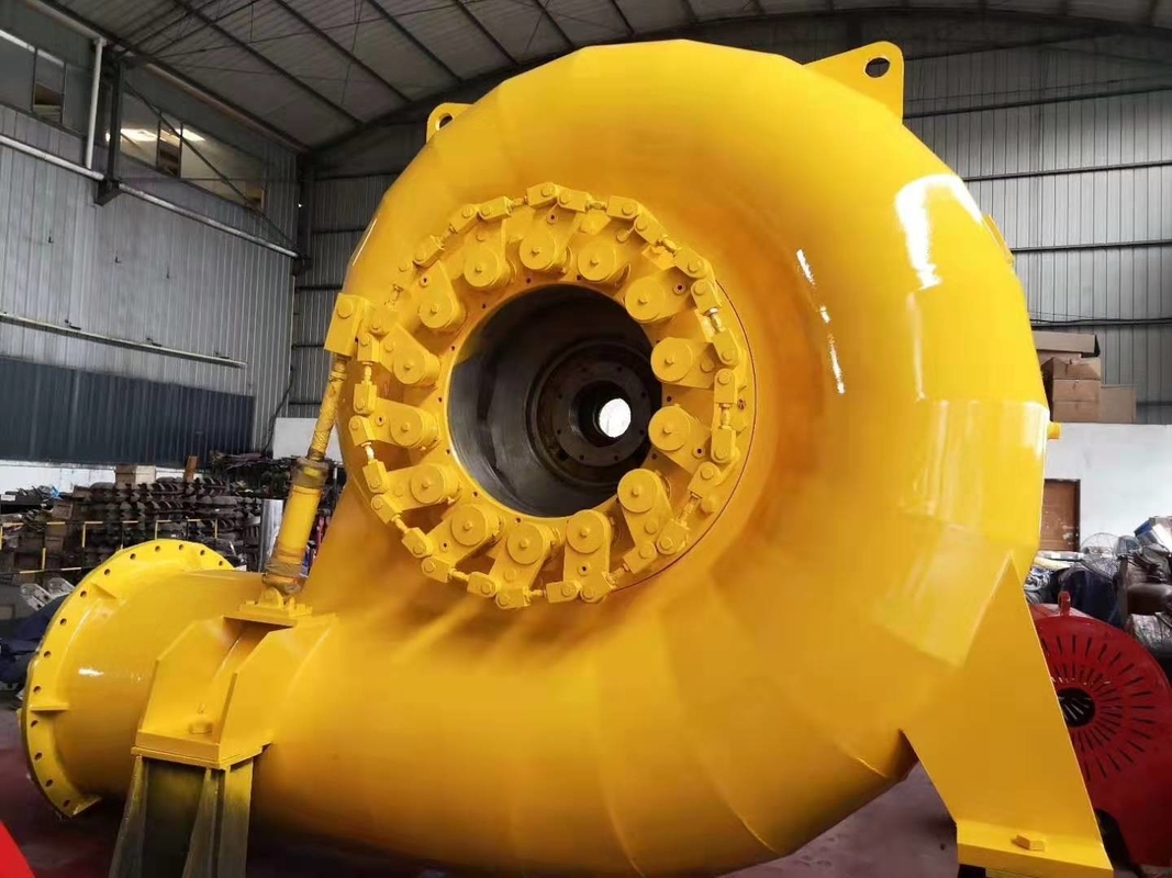 Generator Turbin Francis vertikal atau horisontal 400V 800V 6.3kV 10kV