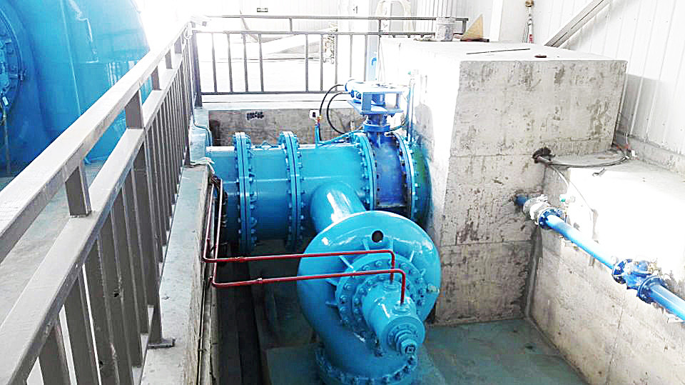 Generator turbin stainless steel otomatis Francis 400V 800V 6.3kV 10kV vertikal atau horizontal