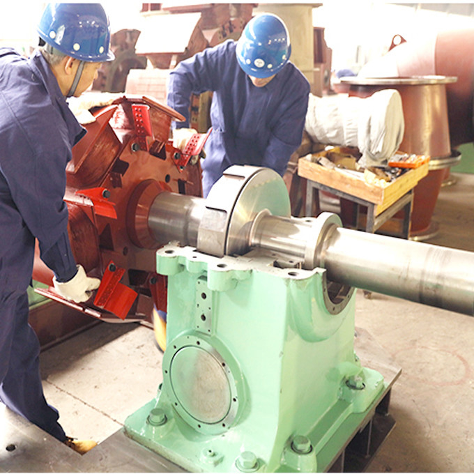 Custom Engineered 100kw-50mw Pelton Turbine Energy Generator 50/60Hz dengan Kepala Tinggi