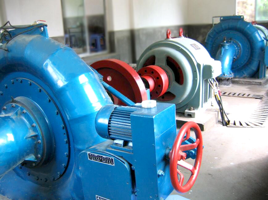 Vertikal atau Horizontal Francis Turbine Generator Mode Kontrol Otomatis 300KW-20MW 400V 800V 6.3kV 10kV Nominal