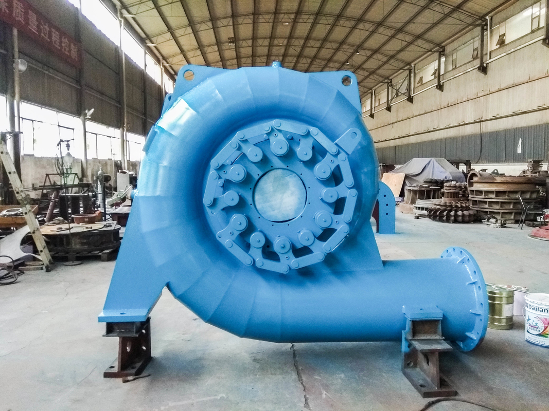 Generator Turbin Hidrofrekuensi 50HZ dengan Efisiensi 88-96% dan Kapasitas Tinggi 300kw-20mw