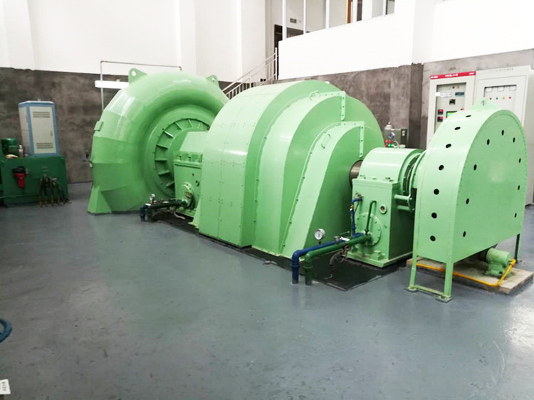 Generator Turbin Hidro 200kw-20mw khusus untuk operasi kepala air 5m-500m