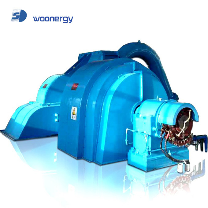 Kepala Impulse Turbine Generator IP54 Protection Grade 6-10kV Nominal Voltage Cast Iron/Stainless Steel