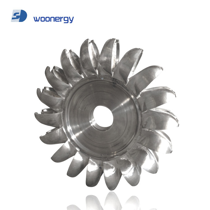 Kecepatan standar 6-10kV Pelton Hydroturbine Generator Unit Dengan Udara / Minyak Pendingin Micro Governor