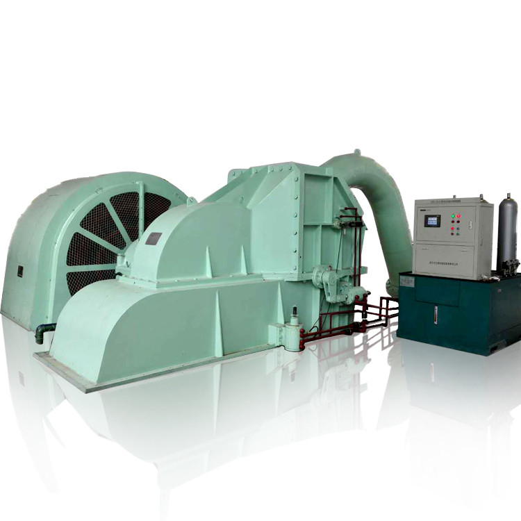 Daya tahan Generator Hidroturbin Baja 5m-500m Frekuensi kepala air 50/60HZ Untuk pembangkit listrik