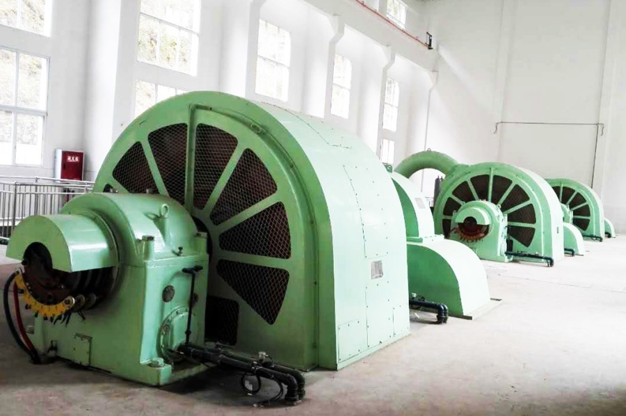 Durability Hydro Turbine Generator dengan stainless steel Runner Generating Power pada 450-1000rpm