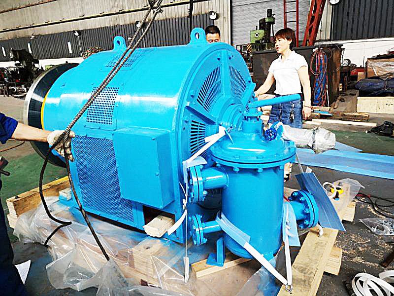 Generator Turbin Hidro Kepala Air yang disesuaikan untuk output daya yang disesuaikan pada frekuensi 50/60Hz