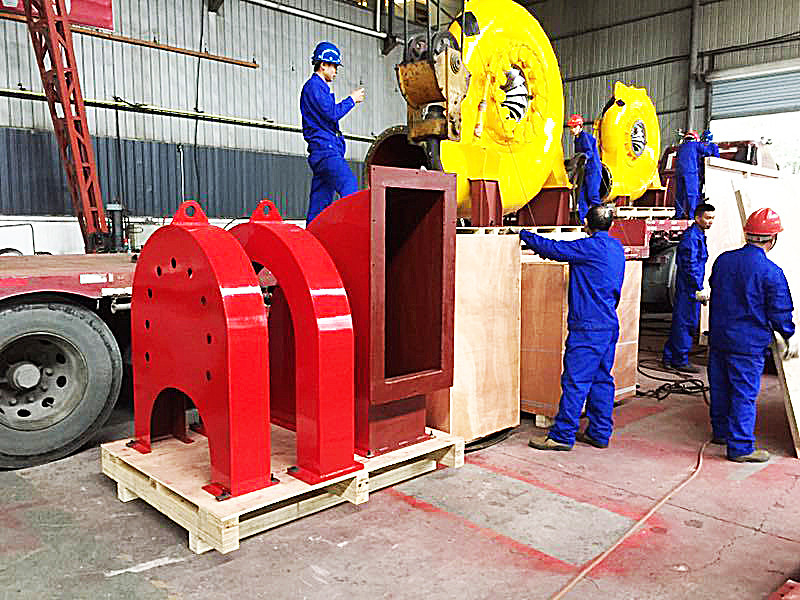 Generator Turbin Hidro Kepala Air yang disesuaikan untuk output daya yang disesuaikan pada frekuensi 50/60Hz
