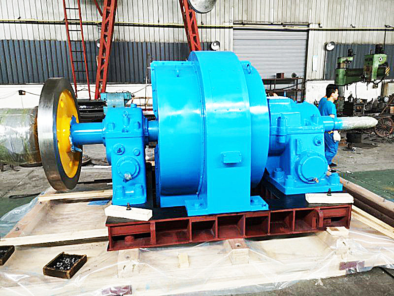 Kapasitas Generator Turbin Hidro 200kw-20mw Kepala air 5m-500m RPM 450-1000rpm