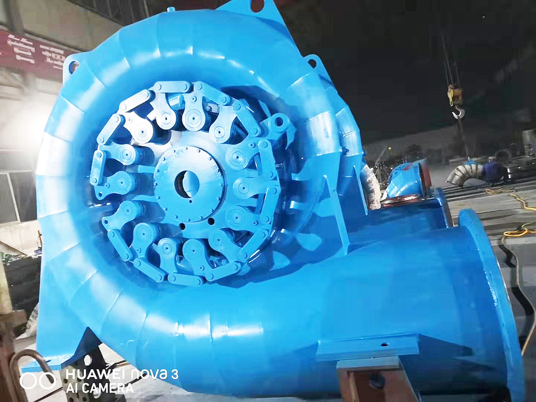 Generator Turbin Air Tanpa Sikat yang Disesuaikan dengan Kontrol Otomatis untuk Instalasi Vertikal