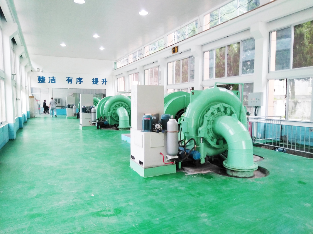 20MW stainless steel Runner Francis Generator Turbin Uap untuk Generasi Listrik pada 50Hz/60Hz