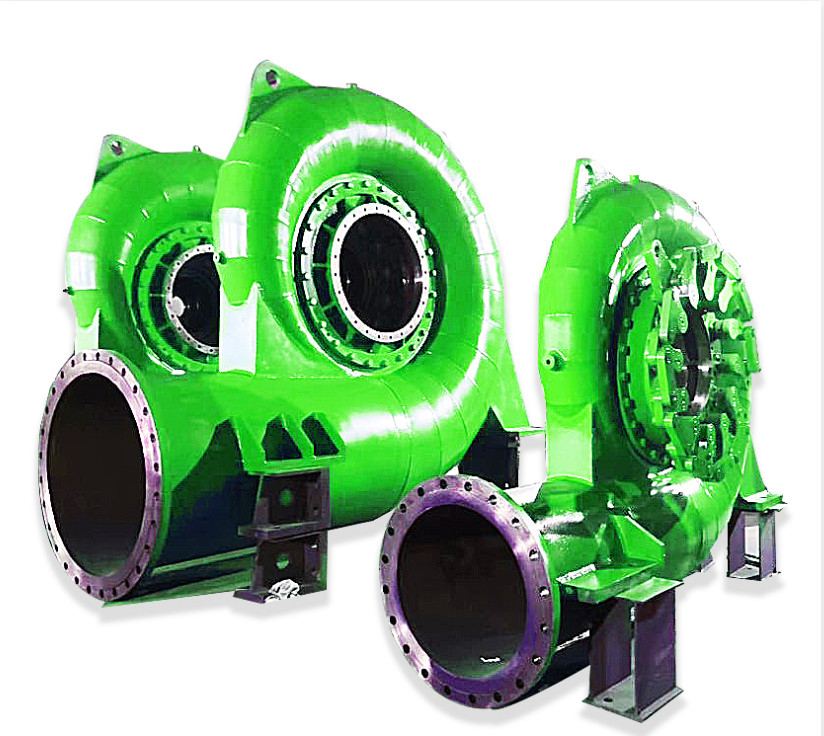 Generator Turbin Air Otomatis Francis dari Baja Rustless 6.3kV Instalasi vertikal atau horisontal