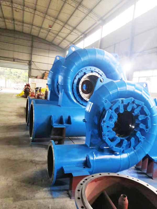 Generator Turbin Air Otomatis Francis dari Baja Rustless 6.3kV Instalasi vertikal atau horisontal