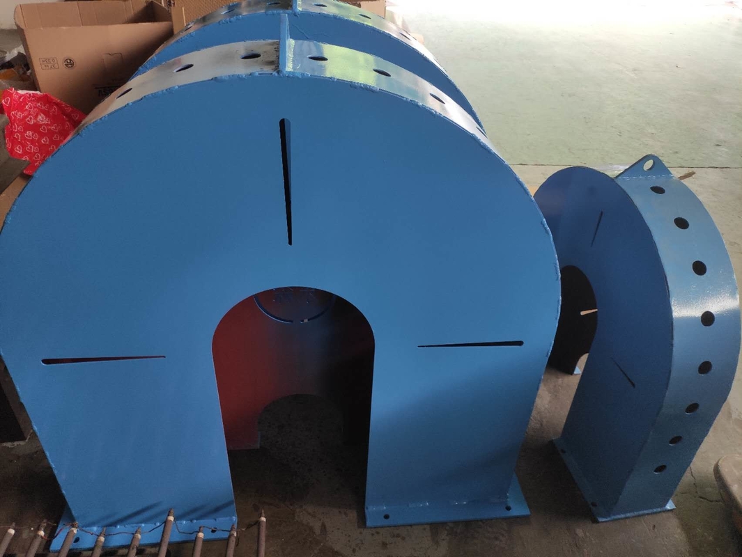 Turbin air Corlor yang disesuaikan untuk pemasangan vertikal/horisontal dengan baja tahan karat