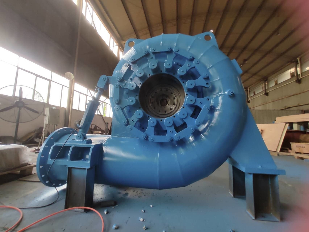 Kontrol Otomatis Statik Silicon Excitation Water Turbine Generator Dengan Kisaran Kecepatan 450-1000RPM