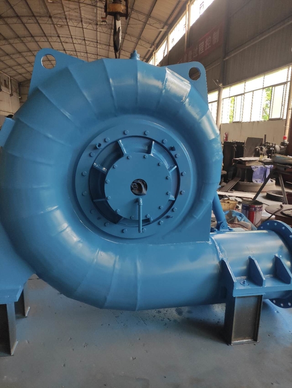 Generator Turbin Hidro Baja Dan Baja Tidak Karat Untuk Ketahanan Dalam Generasi Listrik Pada Frekuensi 50HZ/60HZ