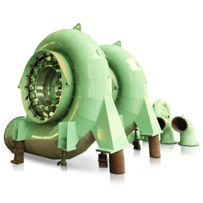 Generator Turbin Air Francis Baja Rinsless 300KW-20MW 450-1000 RPM Untuk Generasi Listrik