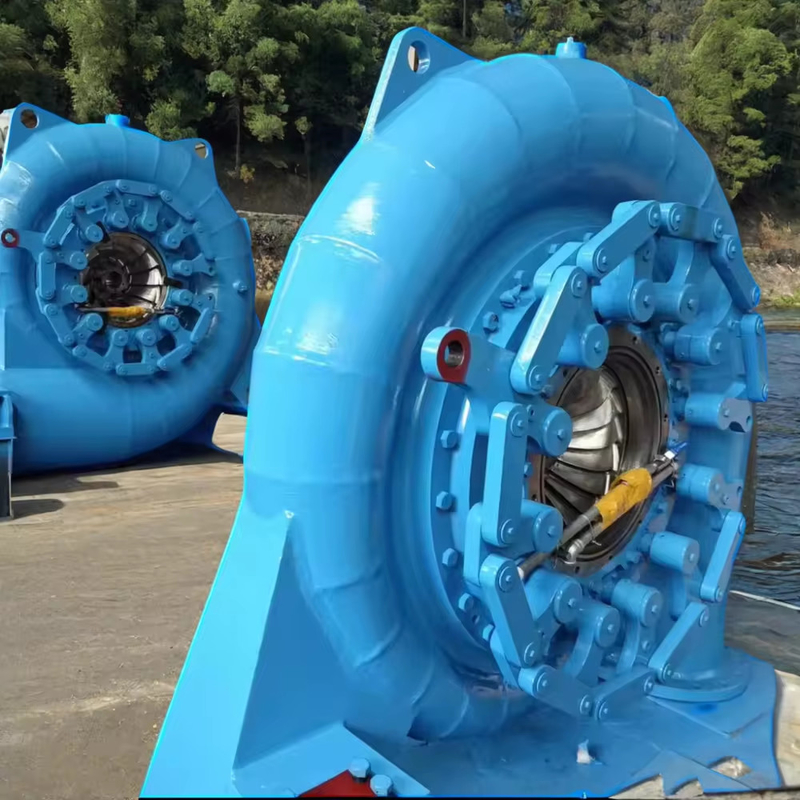 Efisiensi Turbin Air Generator dengan kontrol otomatis - Instalasi horisontal - Warna yang dapat disesuaikan