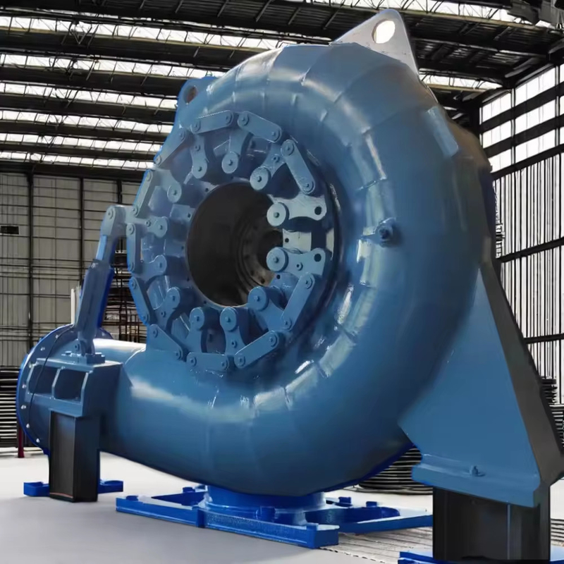 50Hz/60Hz Baja tahan karat Francis Water Turbine Generator Rated Water Head 20m-300M